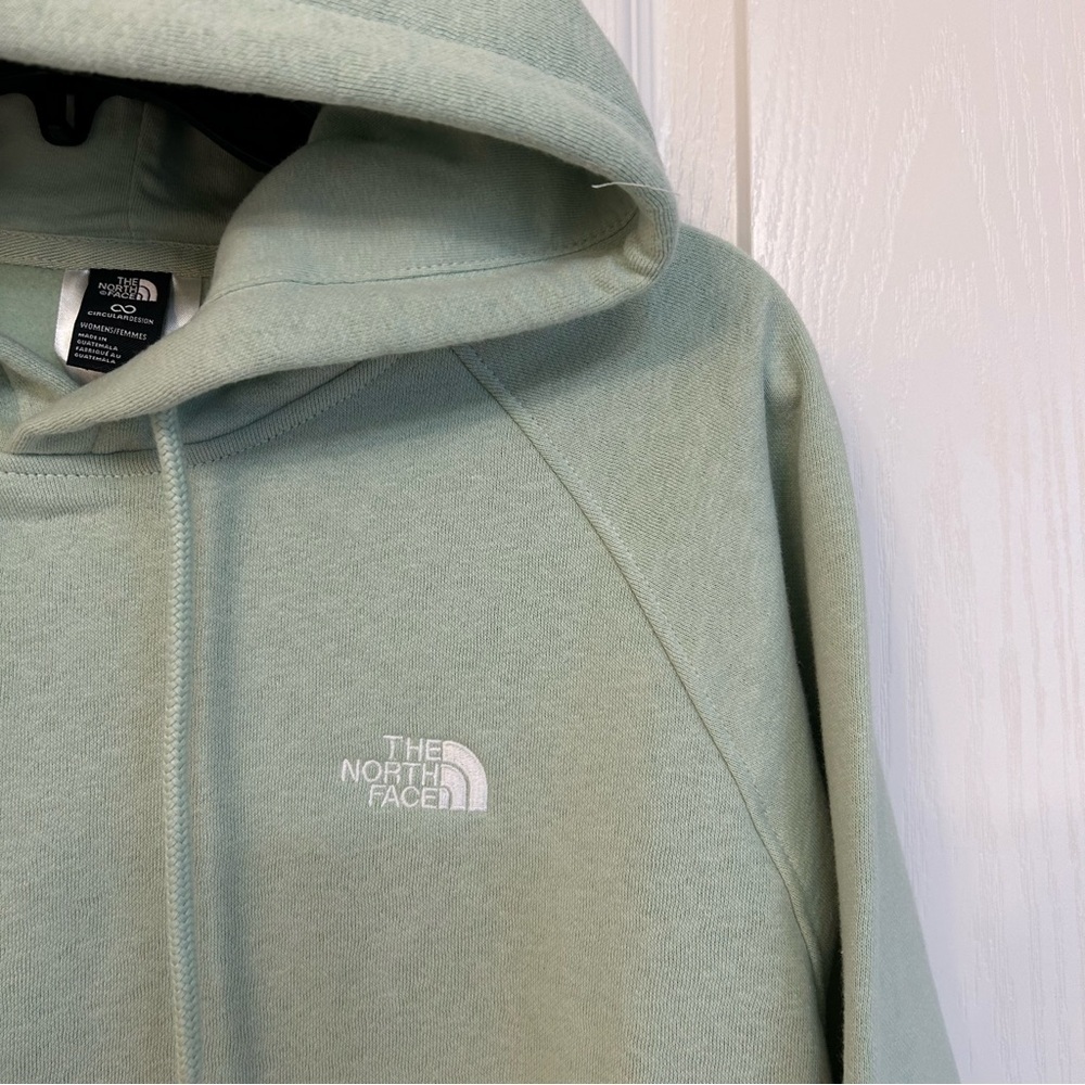 NEW The North Face Evolution pullover fleece hoodie in Misty Sage Size S - Picture 6 of 13